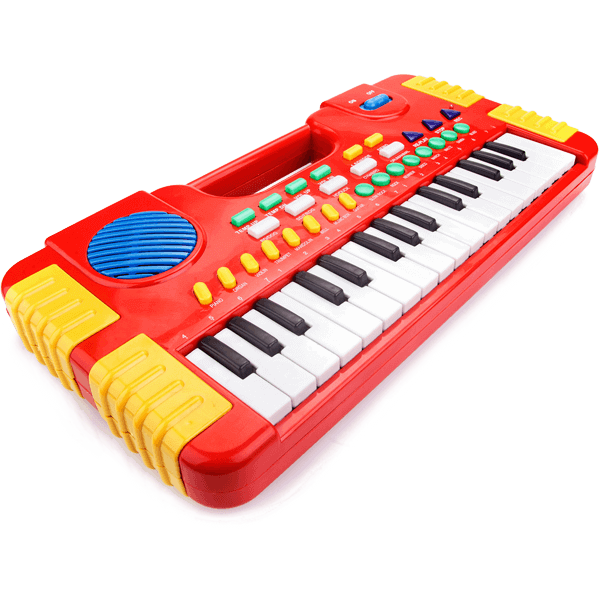 Red Musical Keyboard